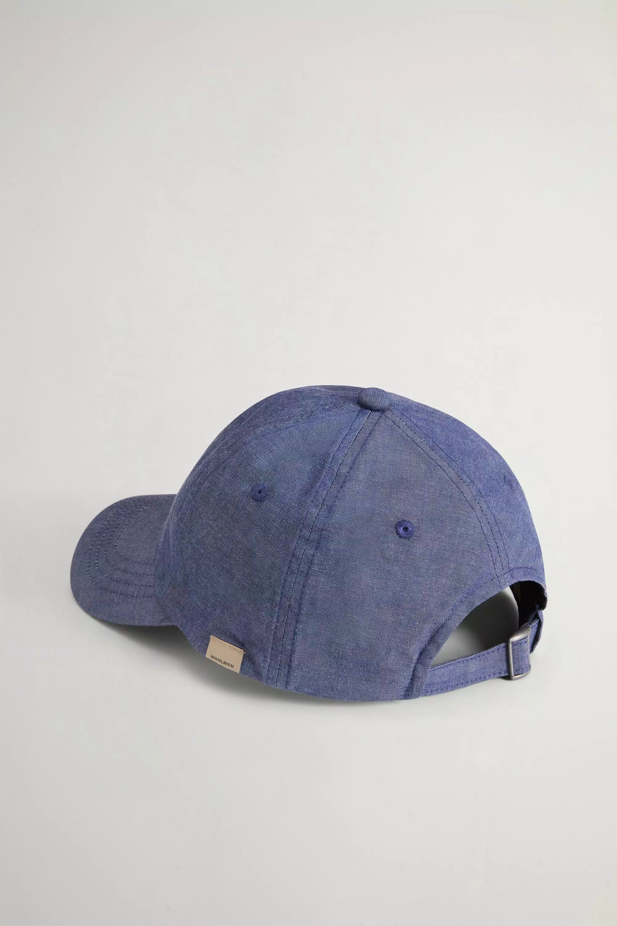 Berretto da Baseball in Denim di Cotone Leggero - Medio Indaco