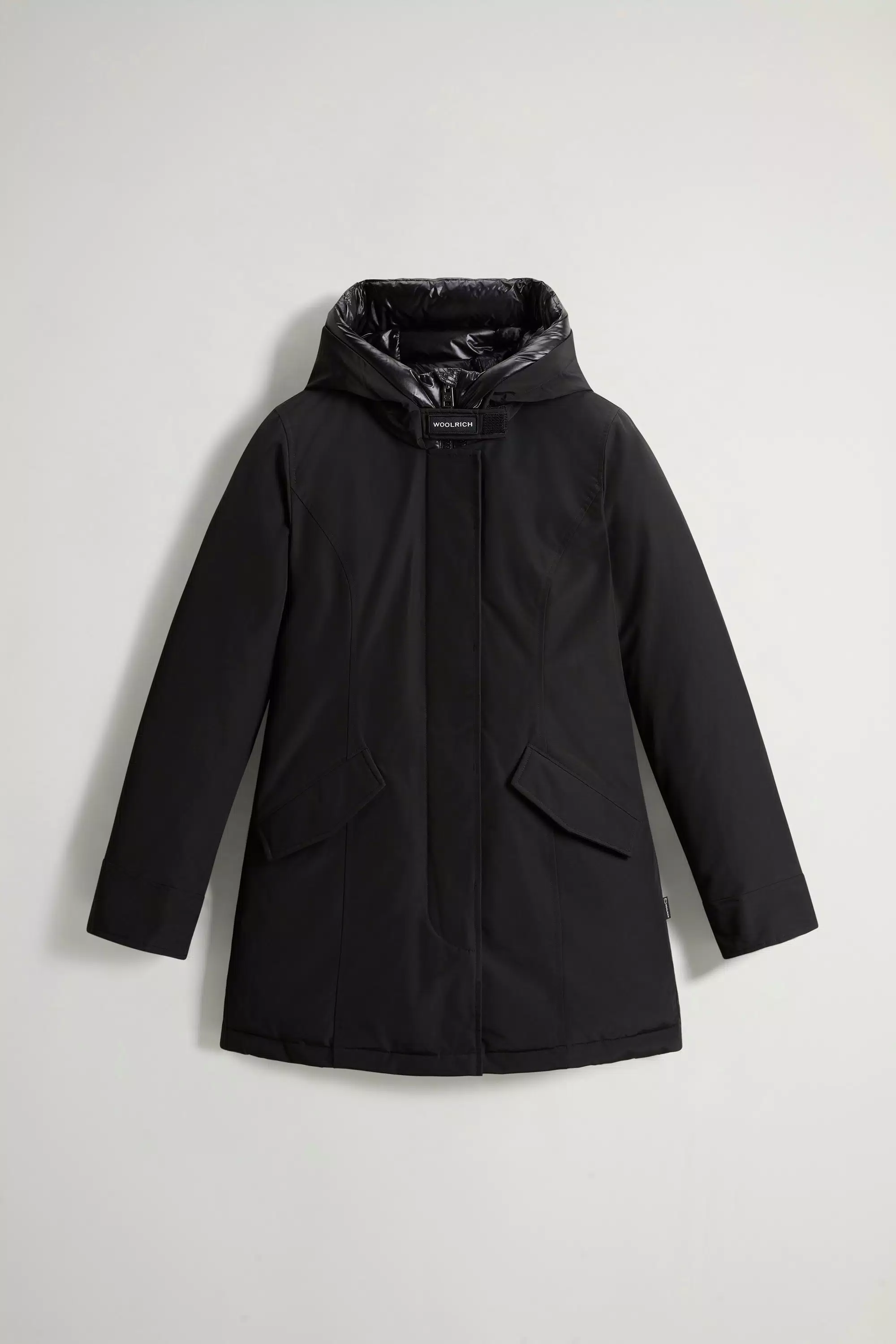 Parka Artica in Tessuto Ramar - Nero