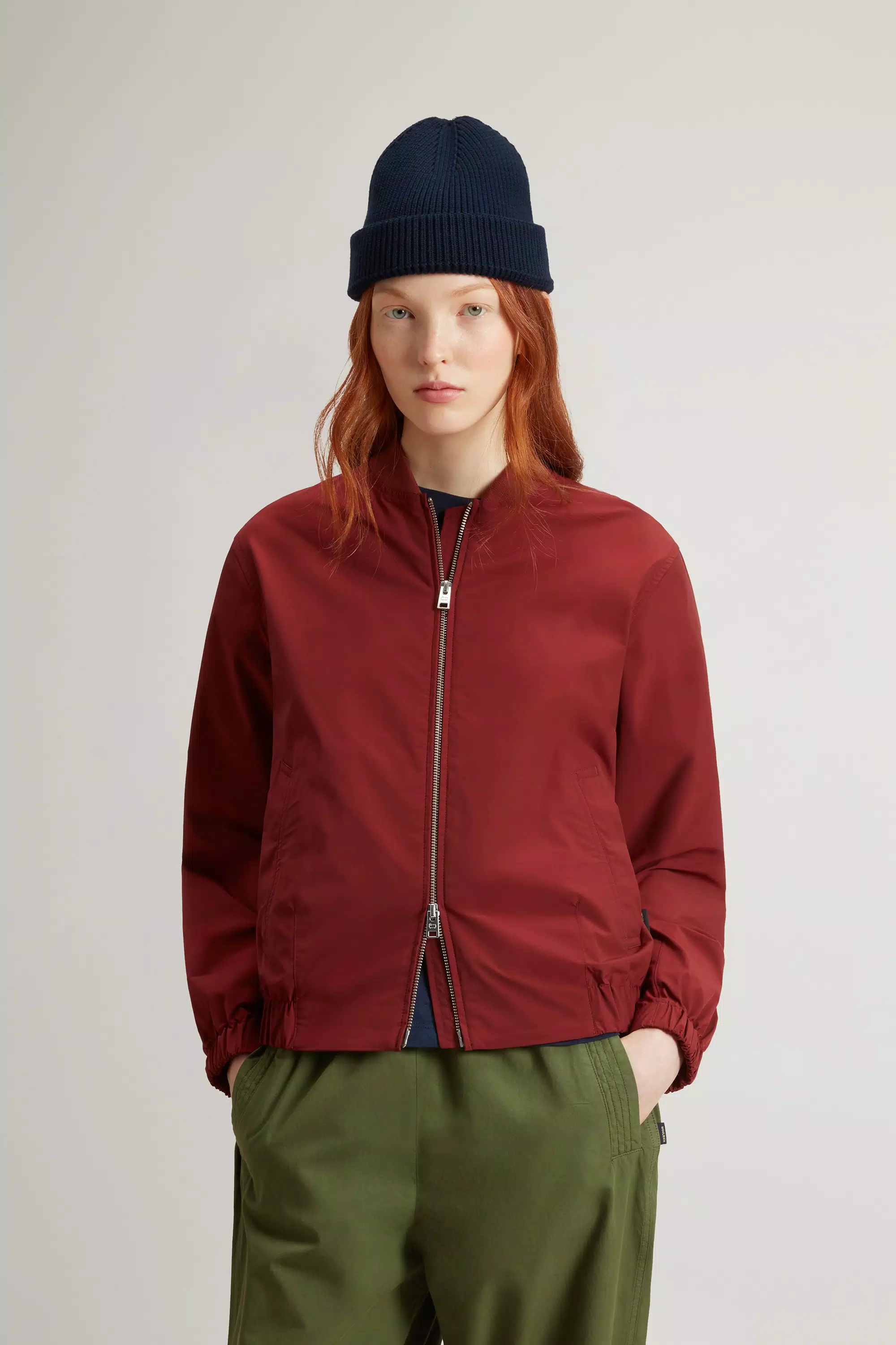 Giubbotto Bomber Urban Touch - Marrone Madder