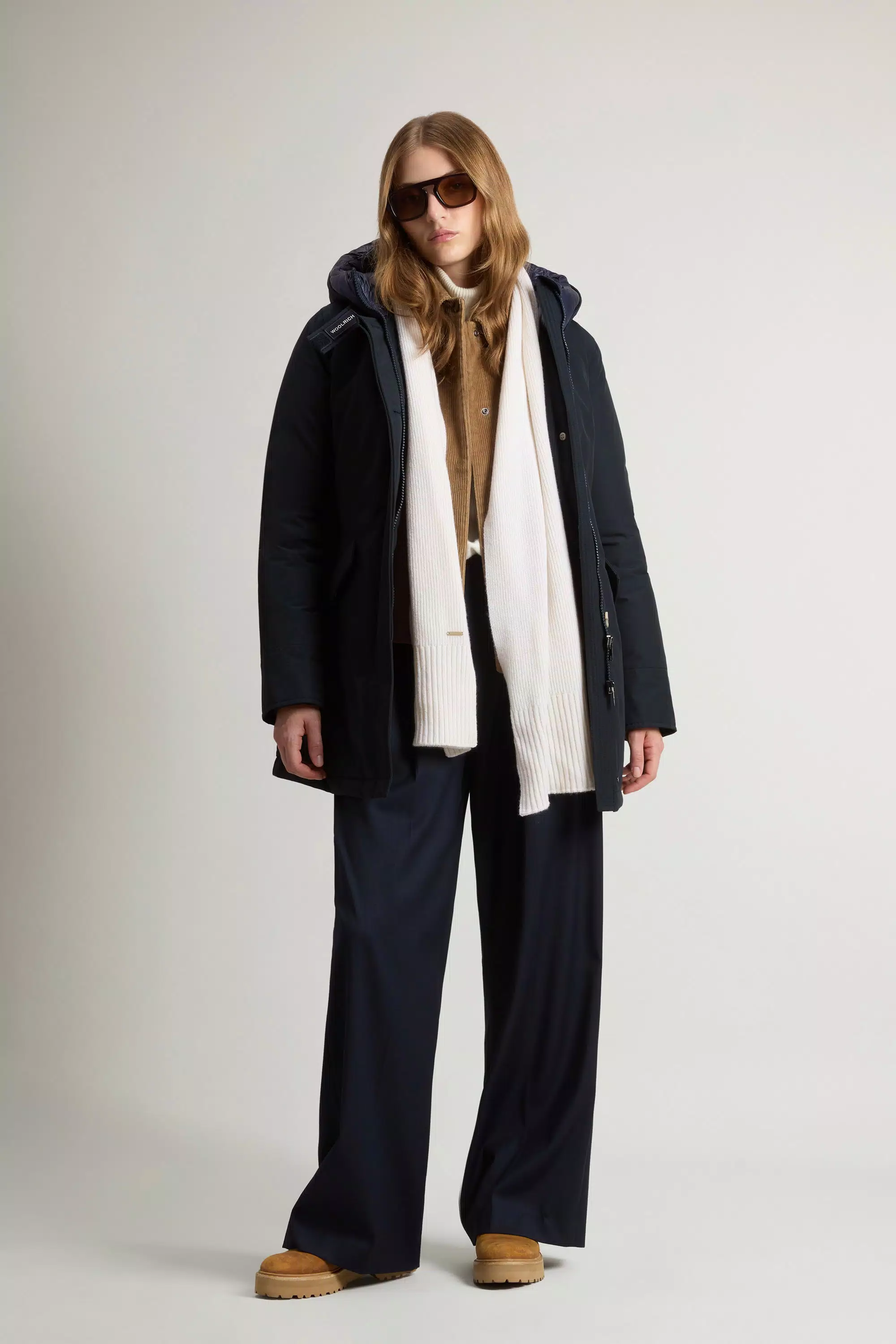 Parka Artica in Tessuto Ramar - Navy Scuro